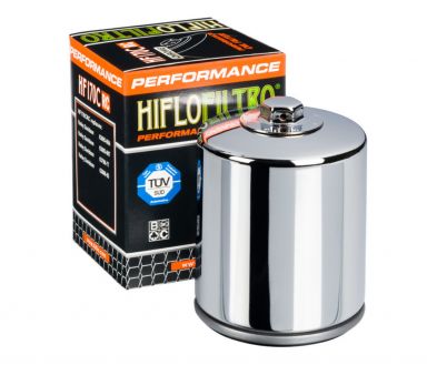 HiFlo Oil Filter HF170CRC Harley Davidson Chrome Racing